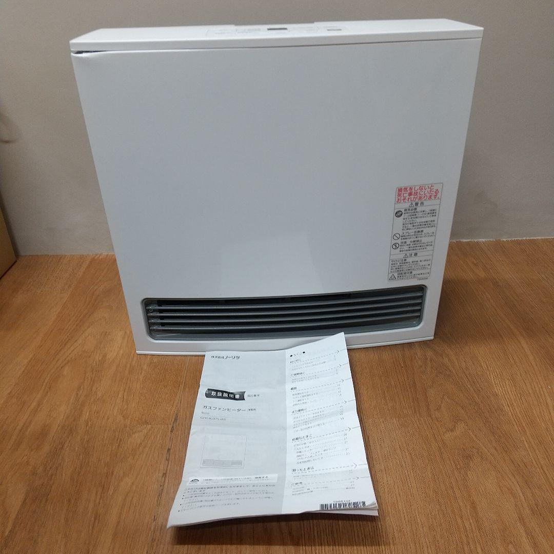 M ノーリツ 23年製 LPガス用 ガスファンヒーター GFH-4007S-W5