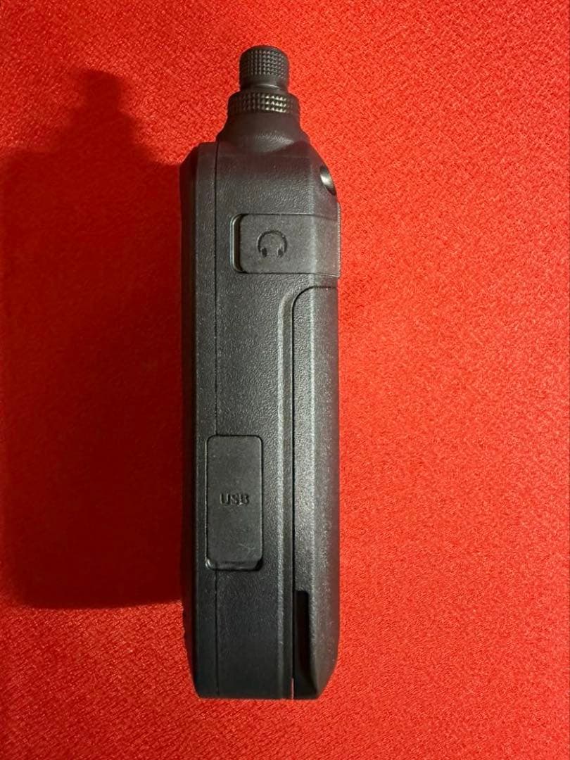 ICOM IC-R15（受信改造済）+乾電池ケース+ソフトウェア+ロッドアンテナ