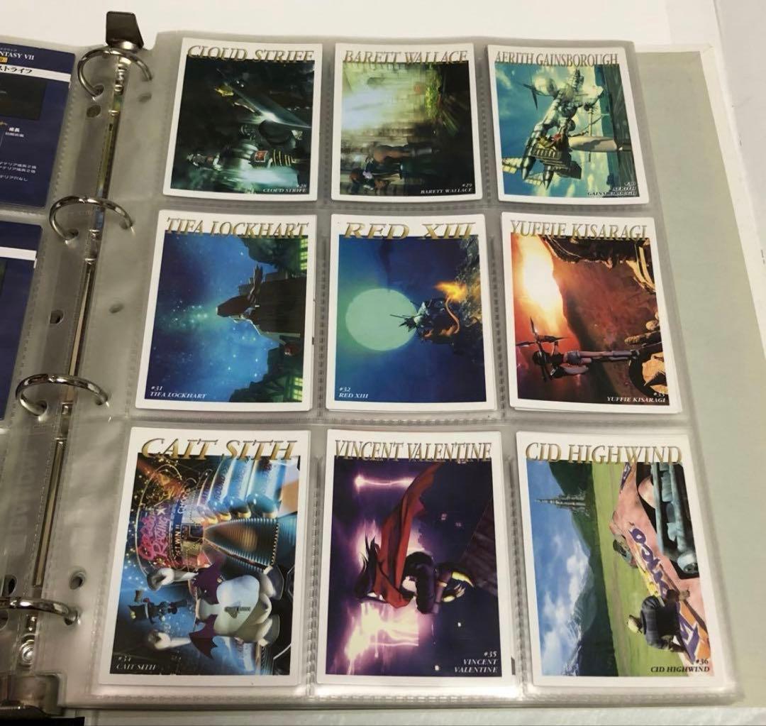ファイナルファンタジー7 カードダスマスターズ コンプリートセット 特典カード付