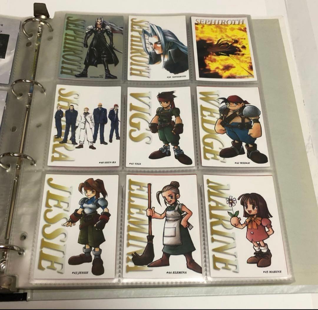 ファイナルファンタジー7 カードダスマスターズ コンプリートセット 特典カード付