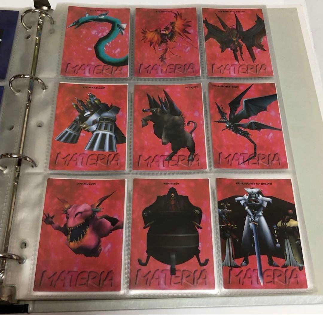 ファイナルファンタジー7 カードダスマスターズ コンプリートセット 特典カード付