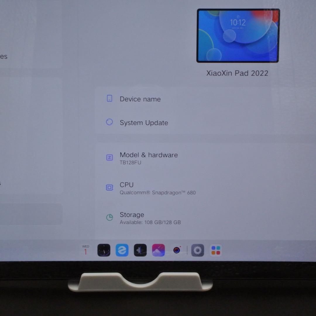 Lenovo Xiaoxin Pad 2022(TB128FU)　WiFiモデル