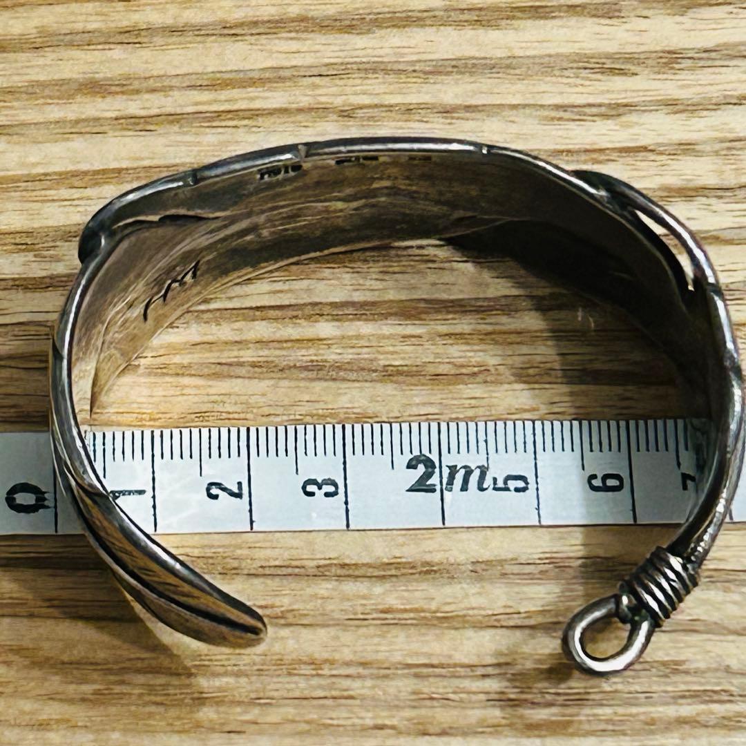 MOTO レザー シルバー バングル