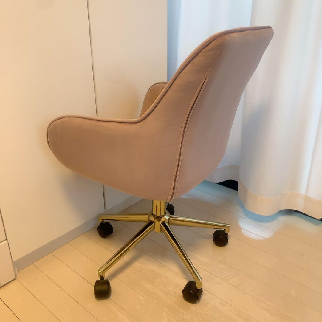 【再出品】Francfranc エルドラド デスクチェア ピンク