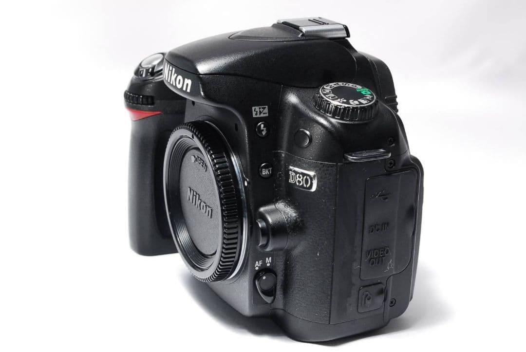♥Nikon D80♥ 高画質モデル 標準＋望遠Wレンズ 　ボディAF搭載
