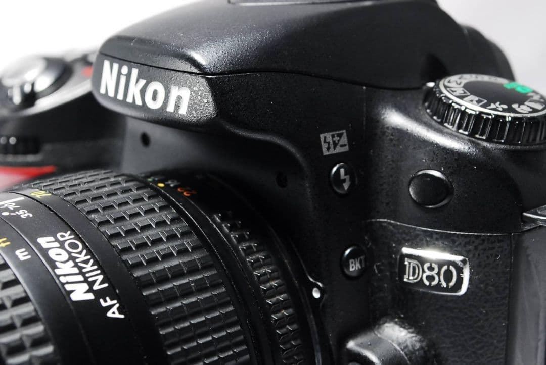 ♥Nikon D80♥ 高画質モデル 標準＋望遠Wレンズ 　ボディAF搭載