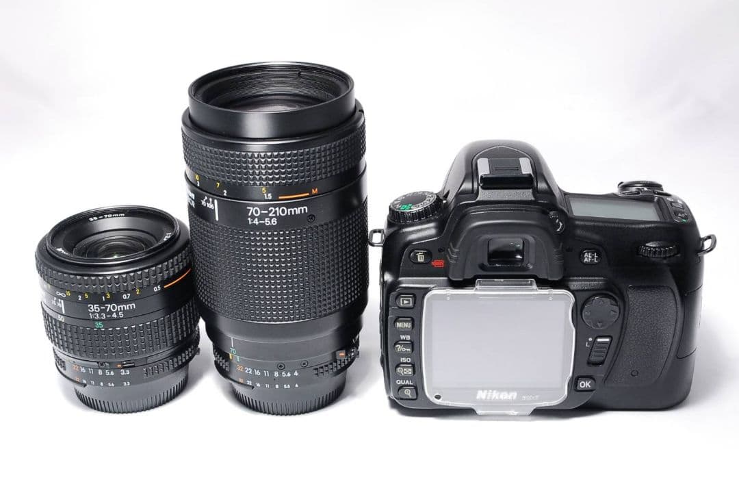 ♥Nikon D80♥ 高画質モデル 標準＋望遠Wレンズ 　ボディAF搭載