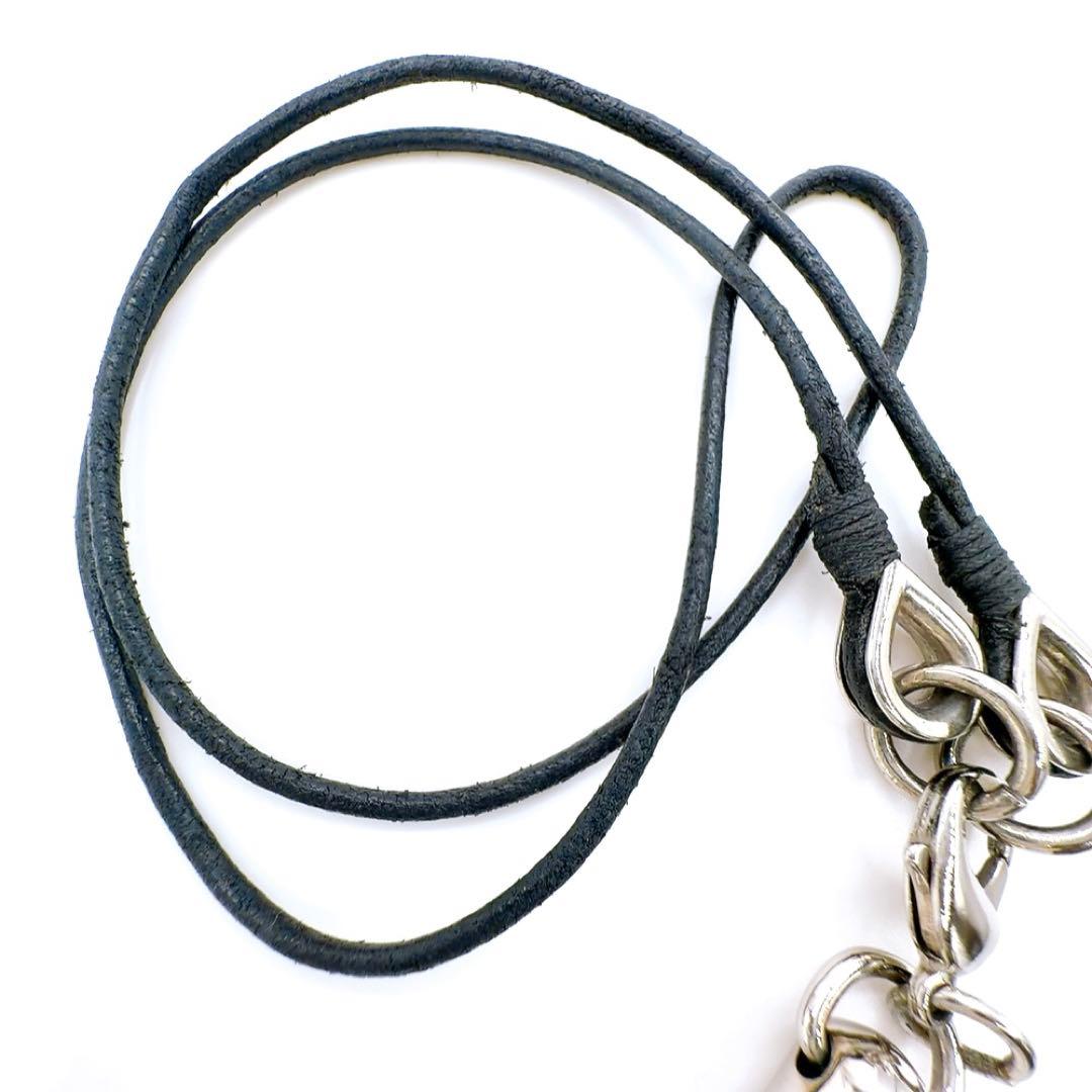 美品✨ドルチェ&ガッパーナ コルノネックレス ペンダント シルバー×ブラック 箱