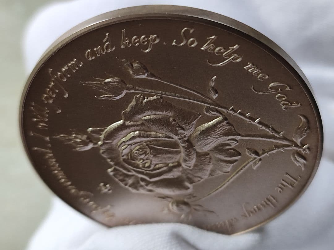 希少1977 イギリス エリザベス ジュビリー 銀 メダルシルバー銀貨