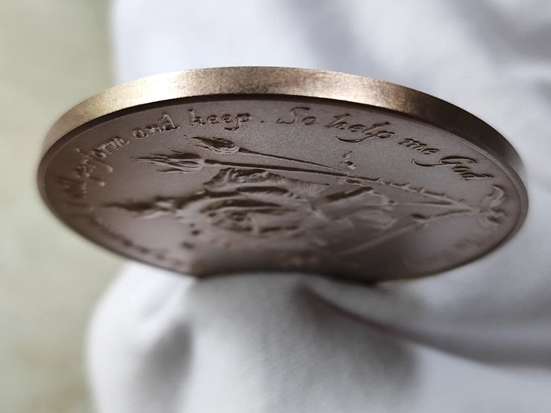 希少1977 イギリス エリザベス ジュビリー 銀 メダルシルバー銀貨