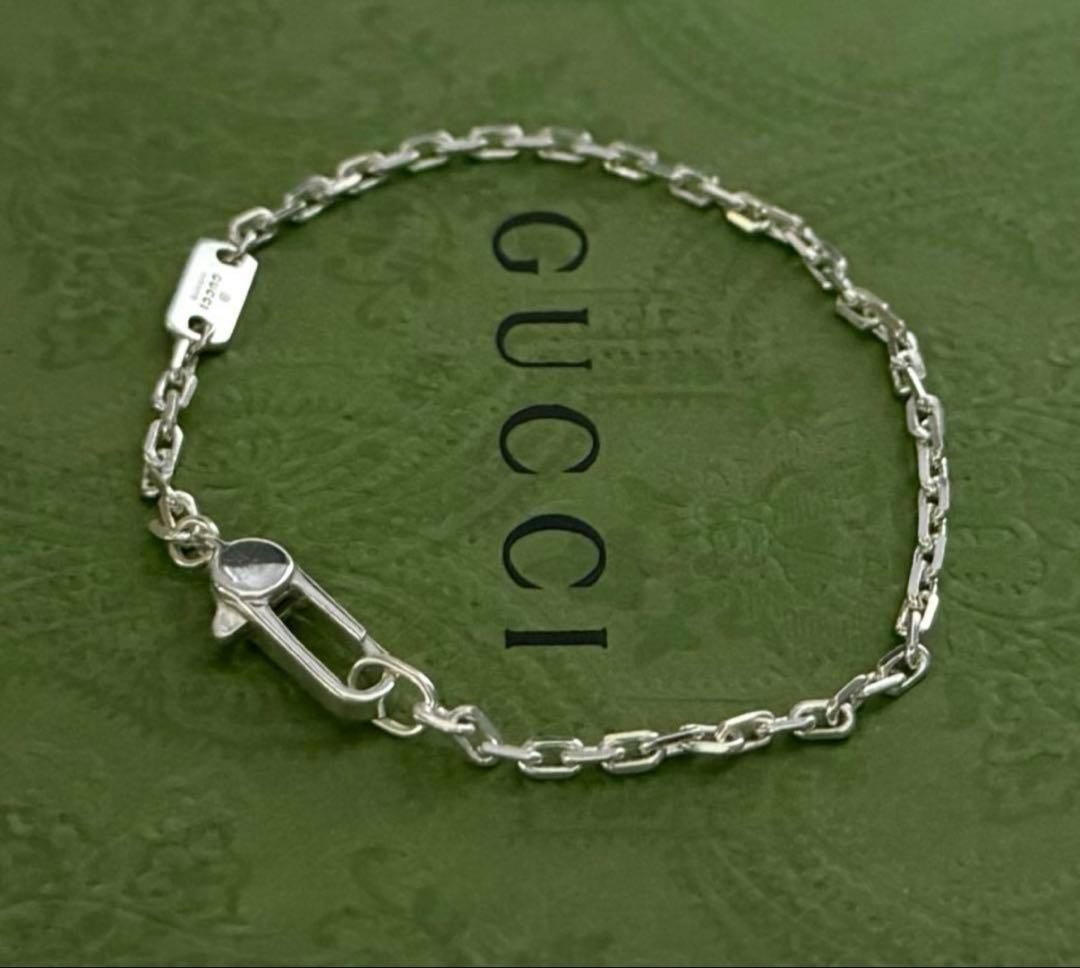 ⭐︎極美品 GUCCI グッチ ブレスレット シルバー925