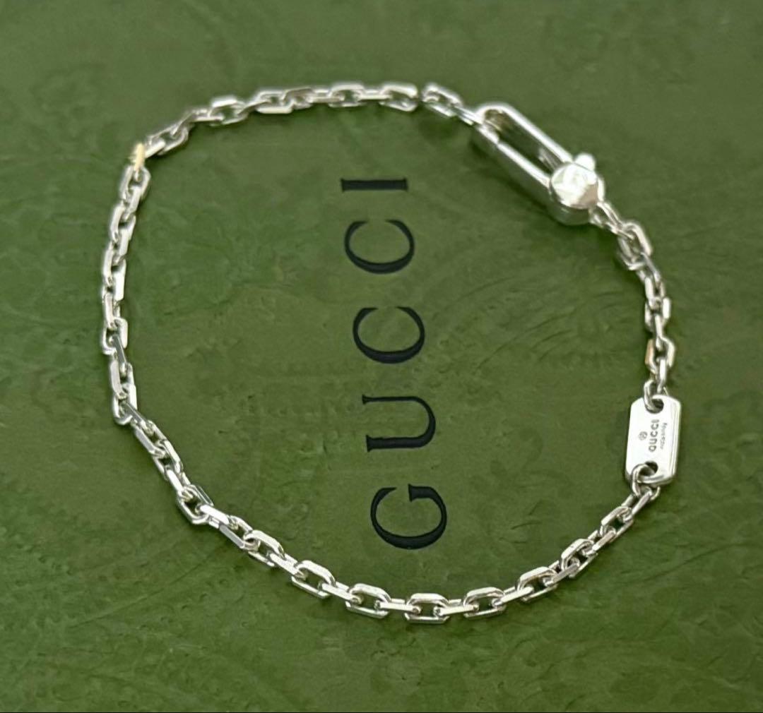 ⭐︎極美品 GUCCI グッチ ブレスレット シルバー925