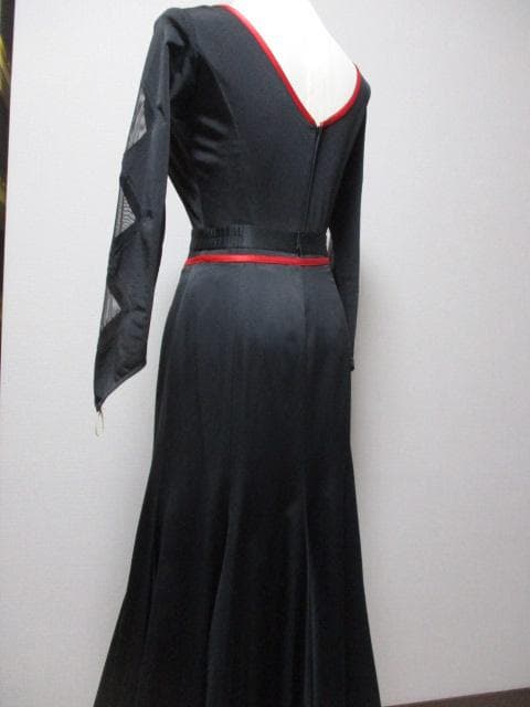 社交ダンス PastTimeパスタイム　赤と黒★3点セットアップ　パソにぴったり