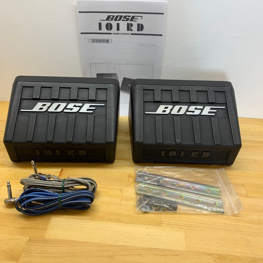 BOSE 101RD 希少 同番 ペアスピーカー 動作品 ケーブル 金具付き