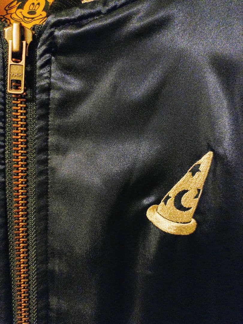 【未使用】ディズニーファンタジア　ベルメゾン限定希少品　刺繍スカジャン