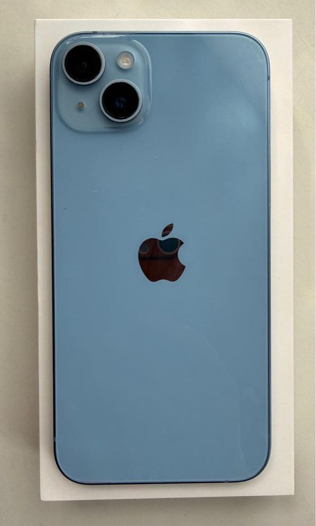 Apple iPhone 14 ブルー 本体 充電ケーブル付き