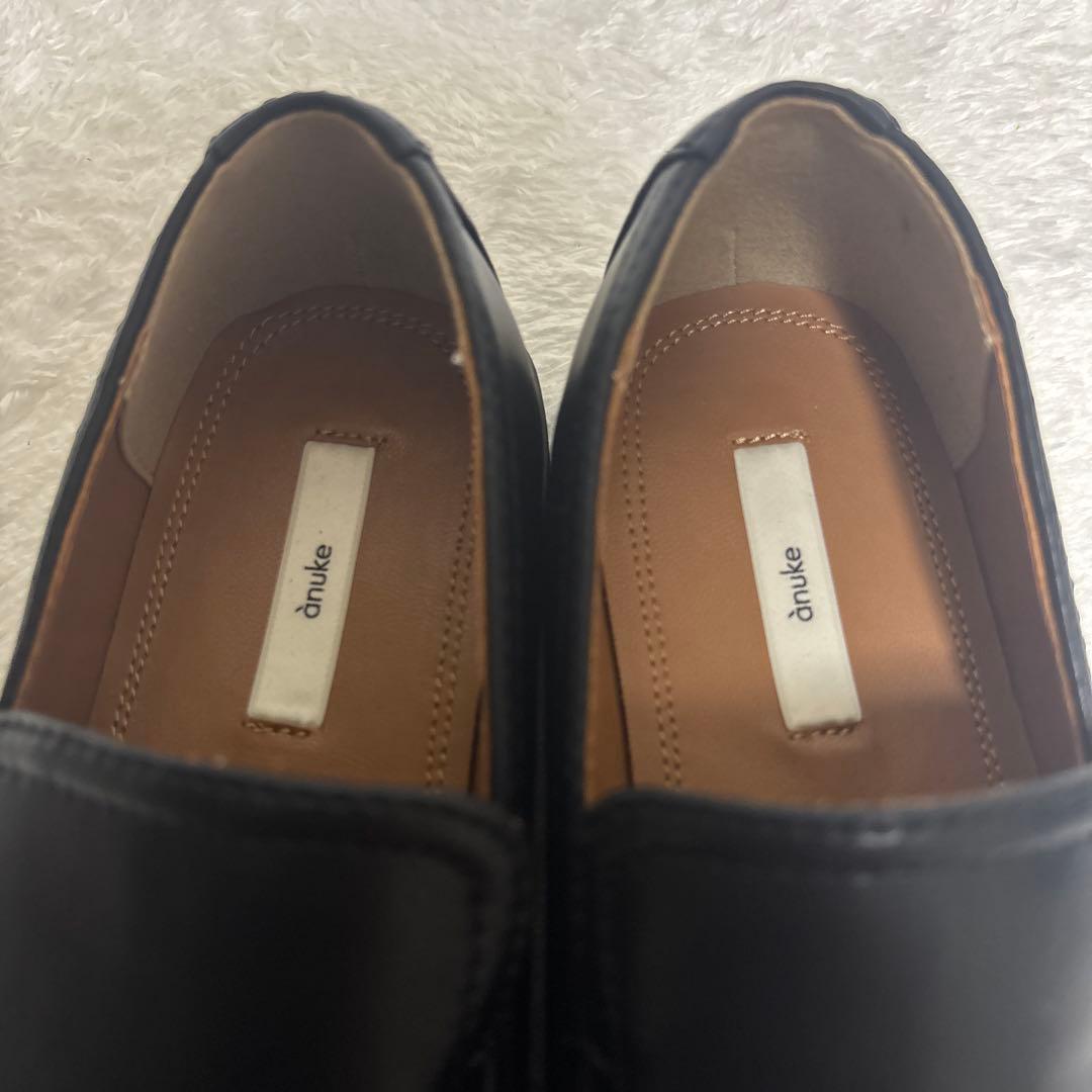 anuke【アンヌーク】 ローファー フラットシューズ スリッポン 23cm前後