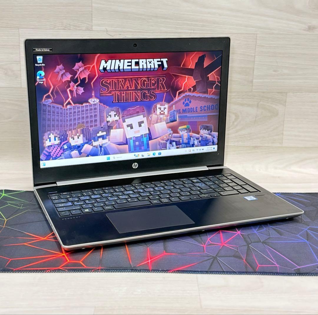 Hp ProBookエイチピーノートCorei5/メモリー8GB/SSD＋HDD