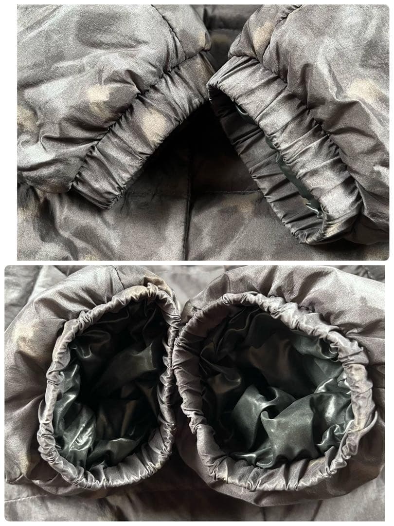 【極美品】TATRAS DRENA ダウンジャケット M レオパード 収納袋付き