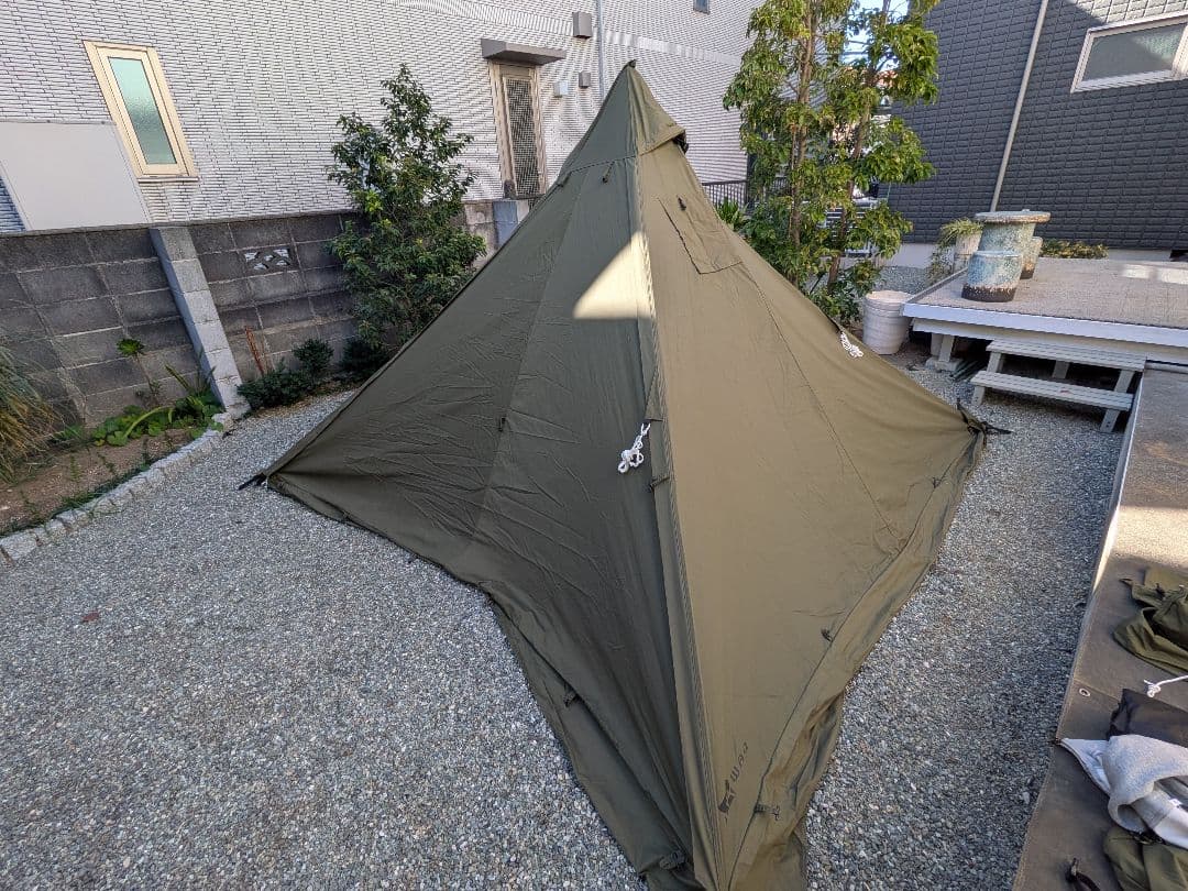 WAQ Alpha TC/DX - オリーブ　フロントウォール-オリーブ