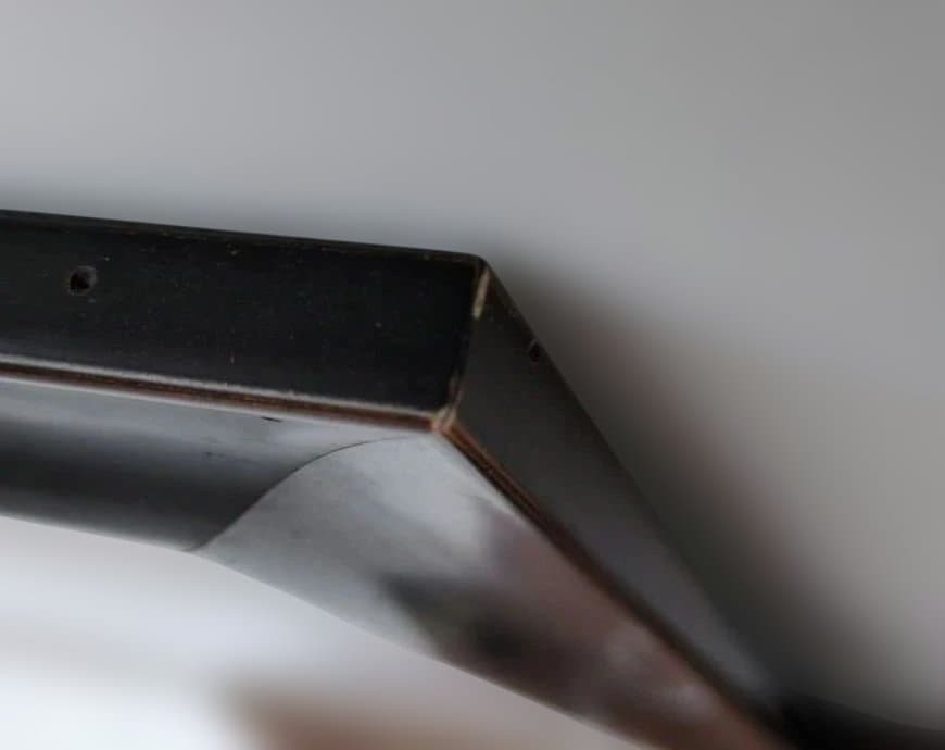 木製額縁 F20号 面金付マット付き ダークブラウン 金色縁取り