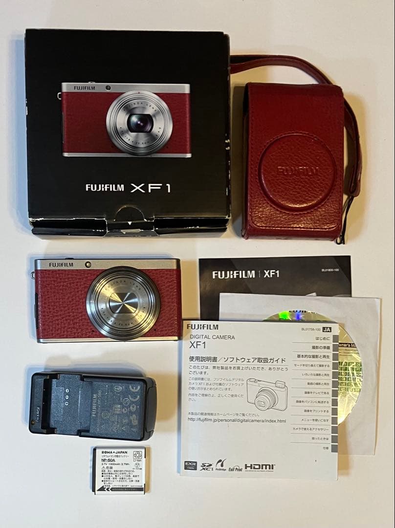 FUJIFILM XF1 ｜電源OK・表示不可｜レンズ制御エラー｜箱付 ジャンク