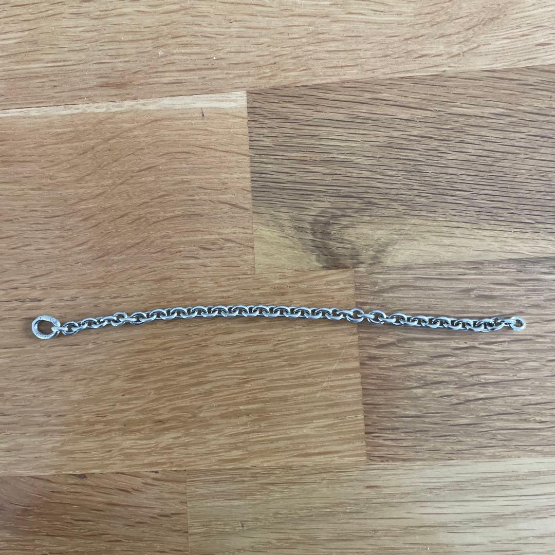 シルバー チェーンブレスレット