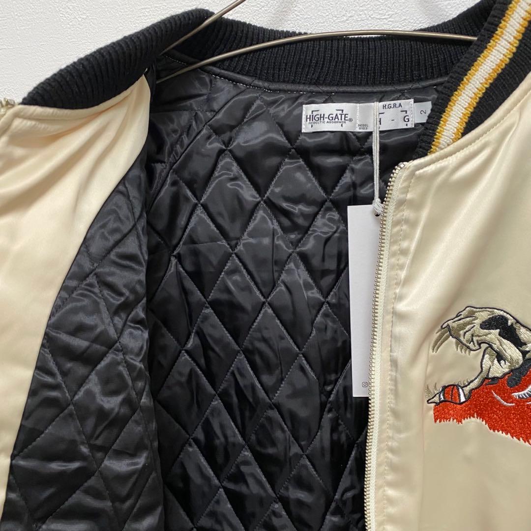 新品! HIGH-GATE KNIT DOCKING SUKA JACKET