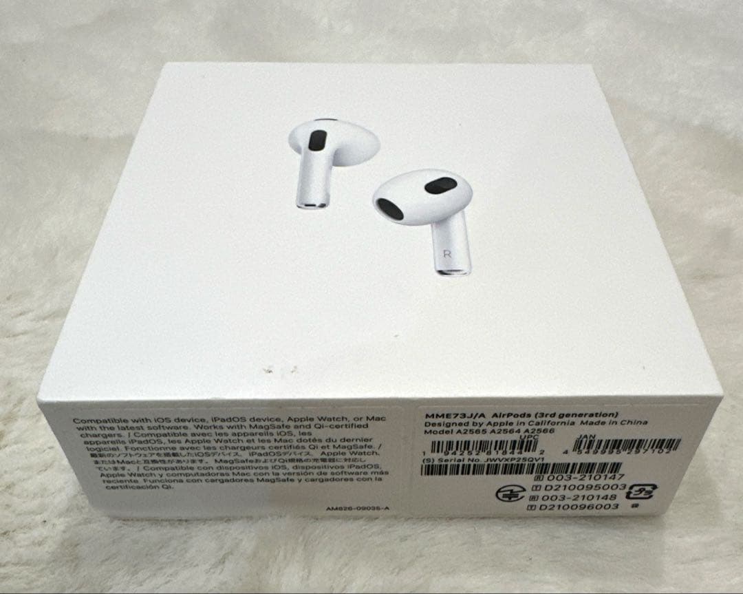【未開封】Apple アップル　AirPods 第3世代　エアポッズ