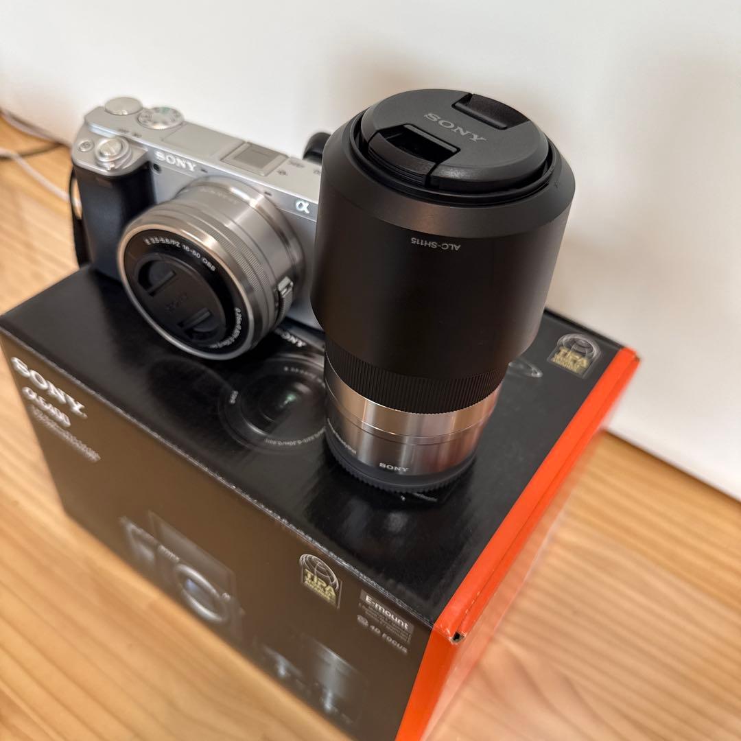 SONY α6400 ミラーレスカメラ 2レンズ付き