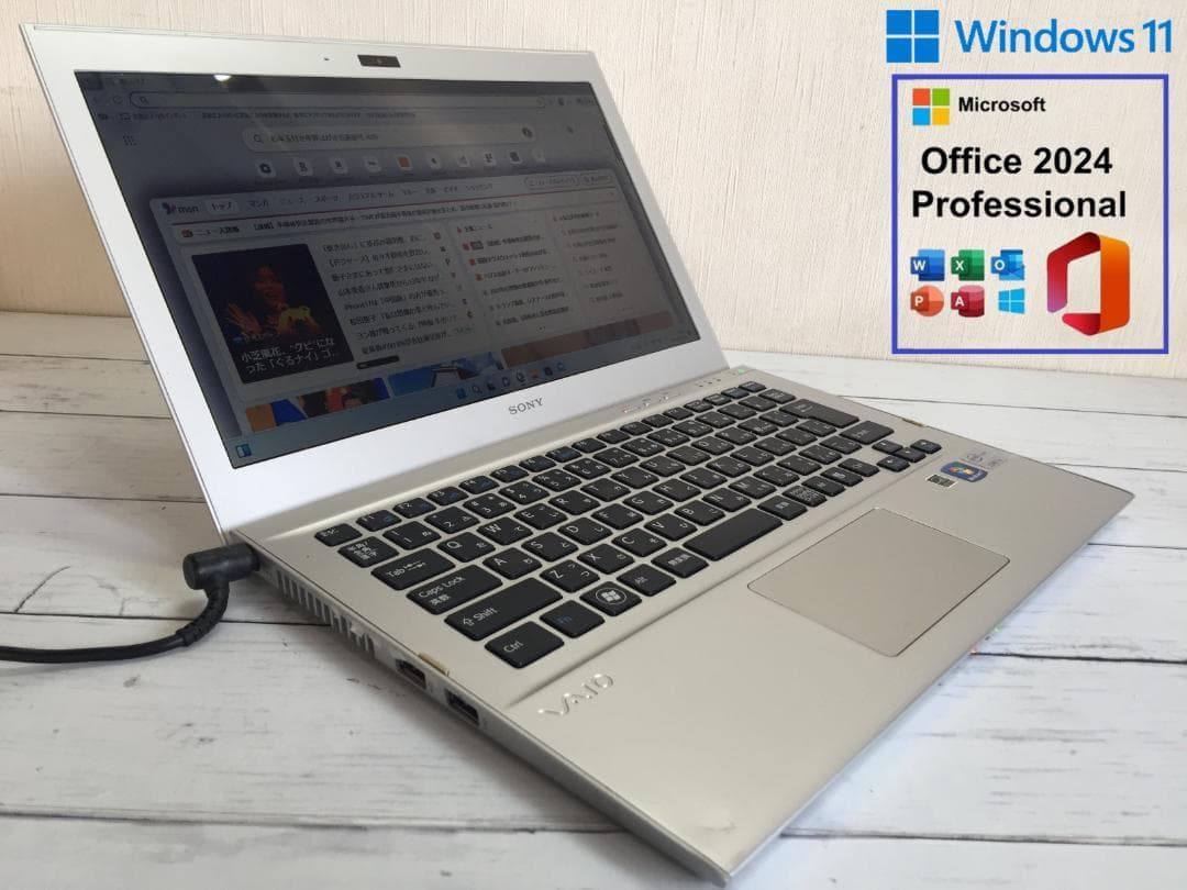 SONY VAIOSVT1311AJ 13.3型/SSD/Office/Win1