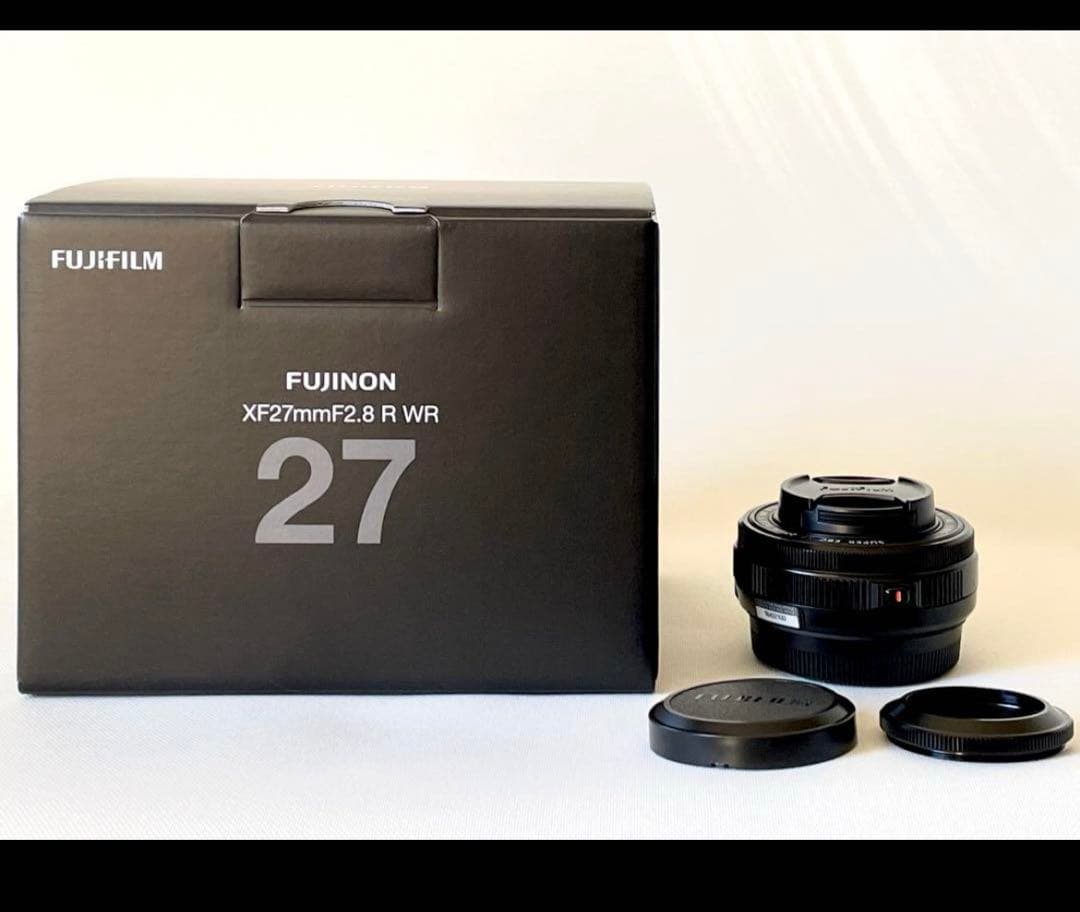 【最安値】FUJIFILM XF27mm f2.8 R WR
