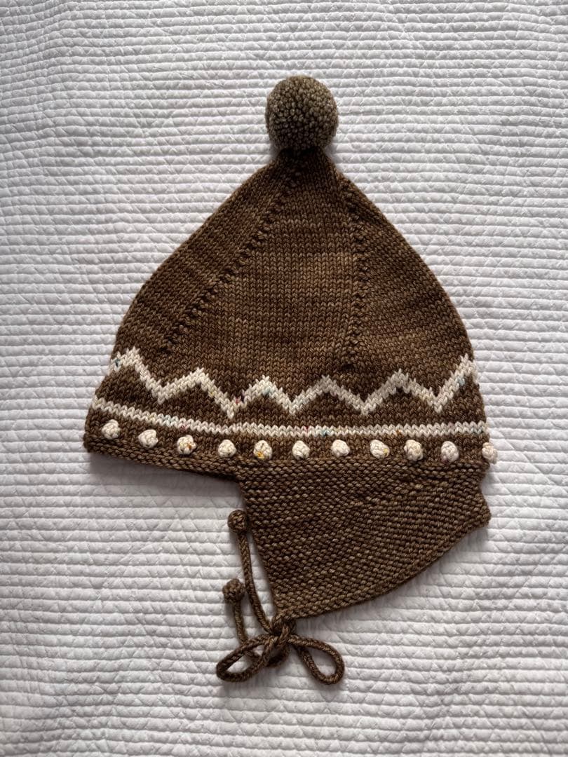 帽子 misha & puff Zig Zag Pointy Peak Hat