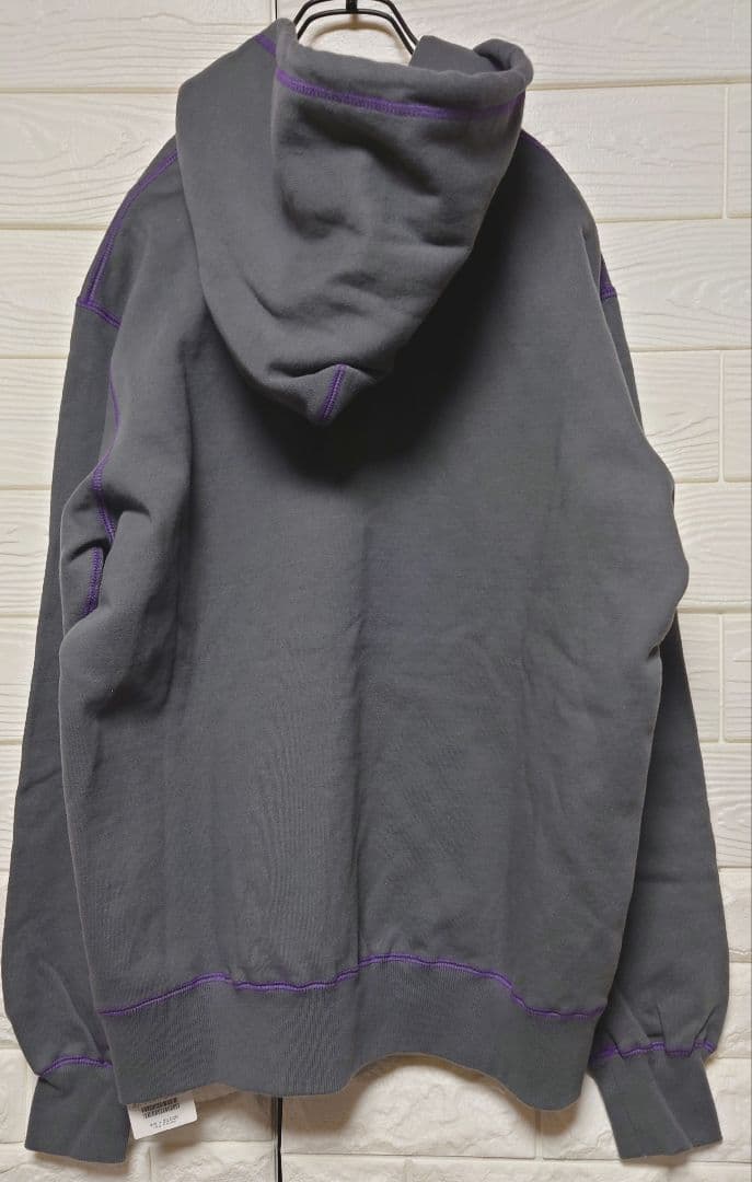 de-void*× future archive 放射ロゴ ジップパーカ フード