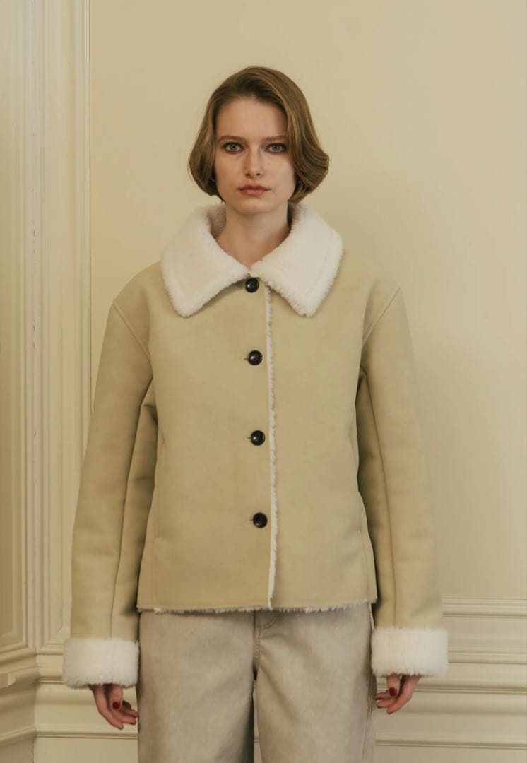 ジャケット・アウター thetoe Quedlinburg Mouton Jacket