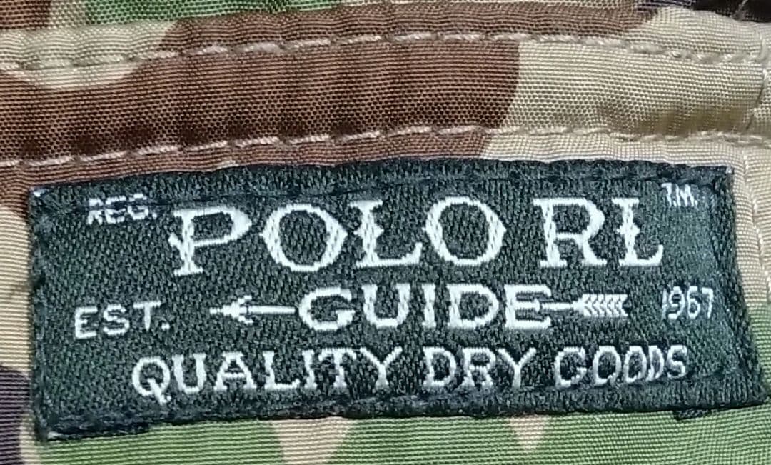 【yyt】 ポロラルフローレン ハンティング ダウンジャケット 迷彩 M