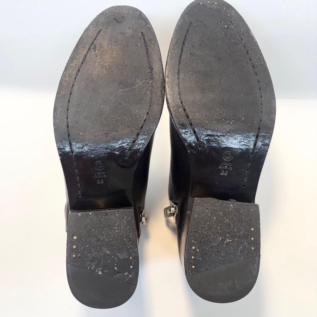 ユ*。様 3.1 Phillip Lim ジップ アンクル ブーツ レザー ブラ