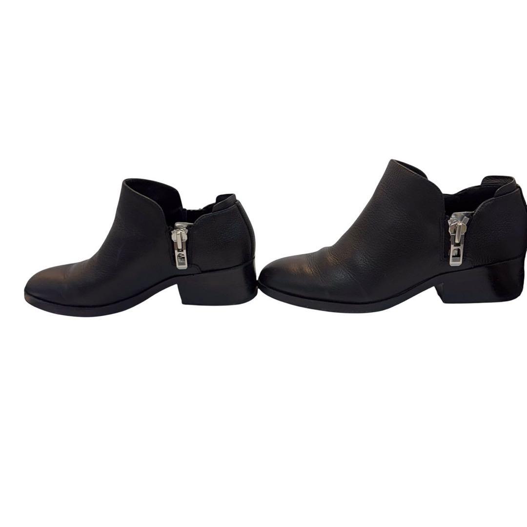 ユ*。様 3.1 Phillip Lim ジップ アンクル ブーツ レザー ブラ