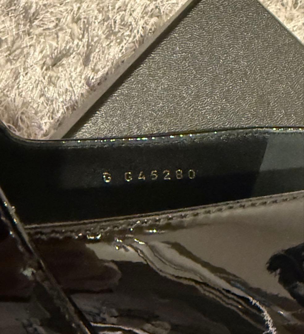 専用です　シャネル　メリージェーン　黒パテント　38 ターンロック