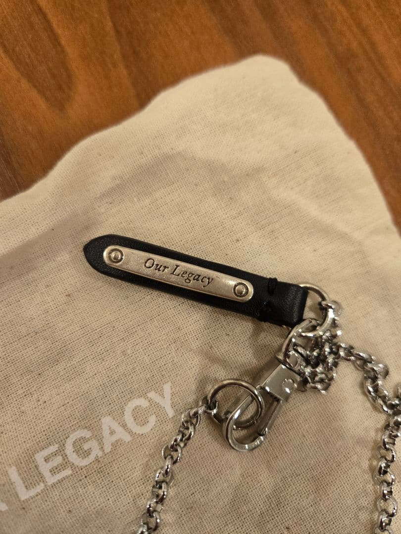 アクセサリー OUR LEGACY DELICATE LADON Silver Brass