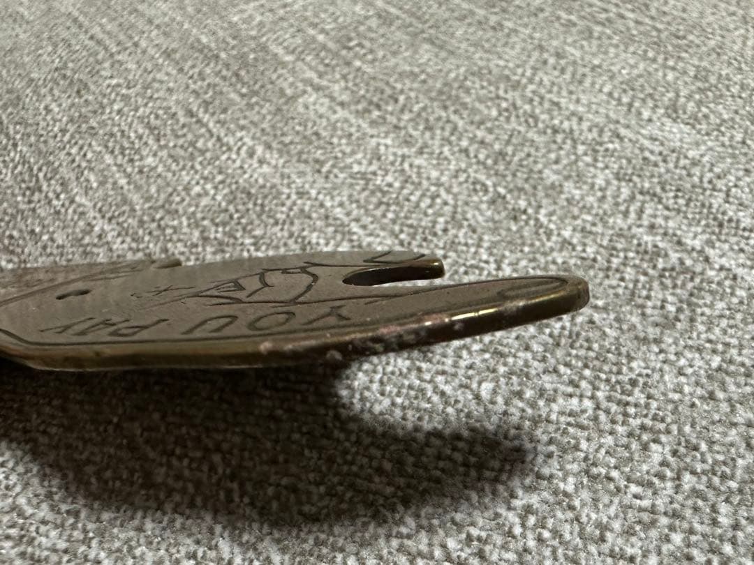 穴拡張無し　テンダーロイン　youpayプレート　キーホルダー