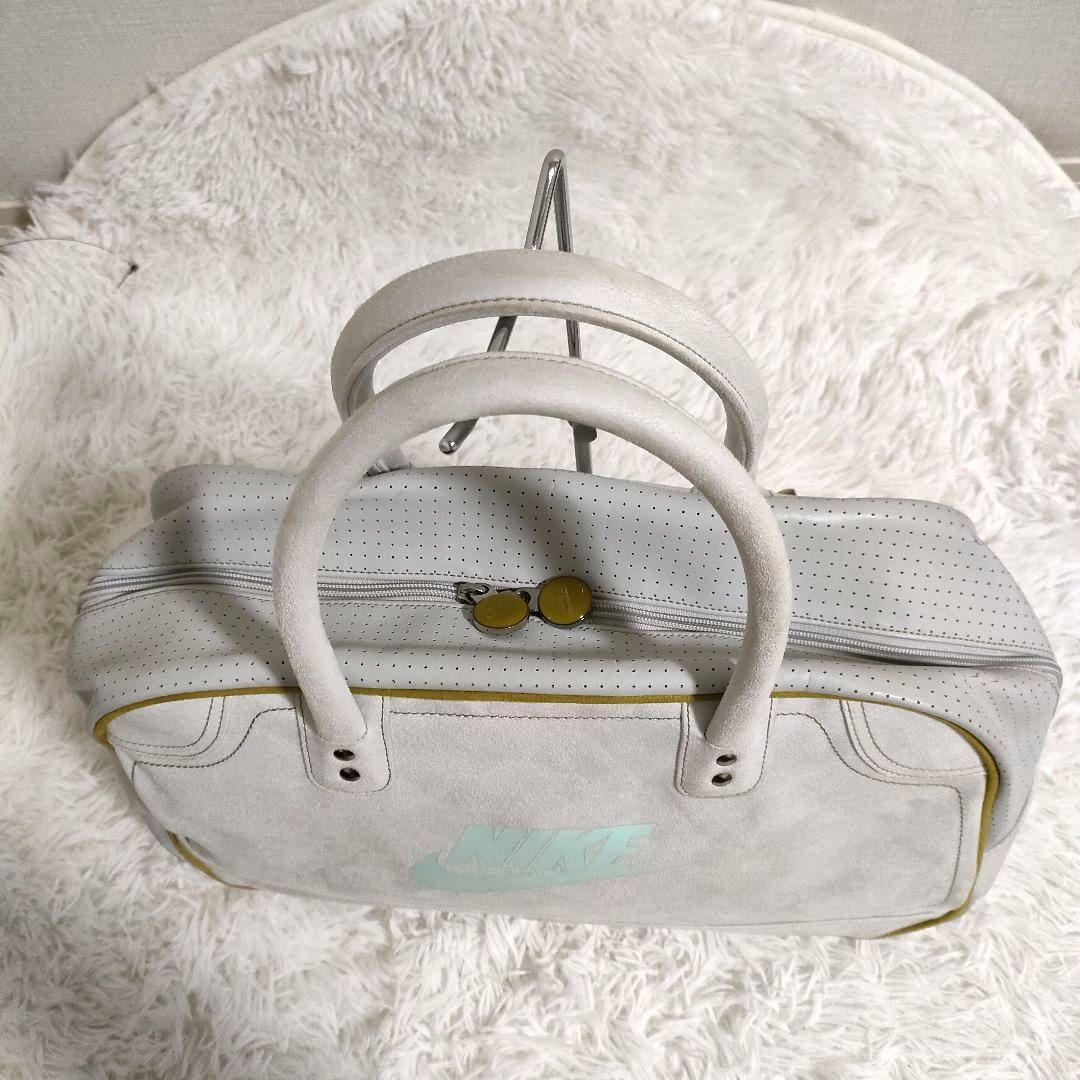 激レア♪ NIKE ナイキ ボストンバッグ スエード Y2K ハンドバッグ