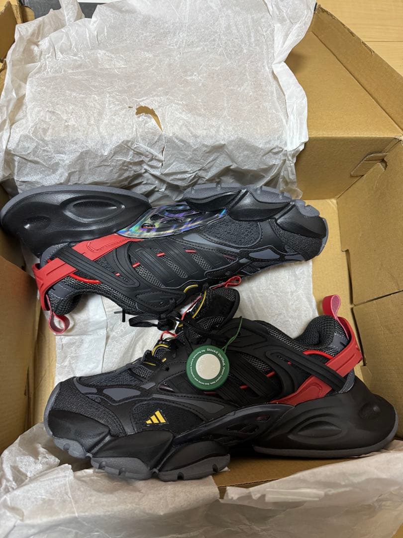 靴 adidas XLG Runner Deluxe Black