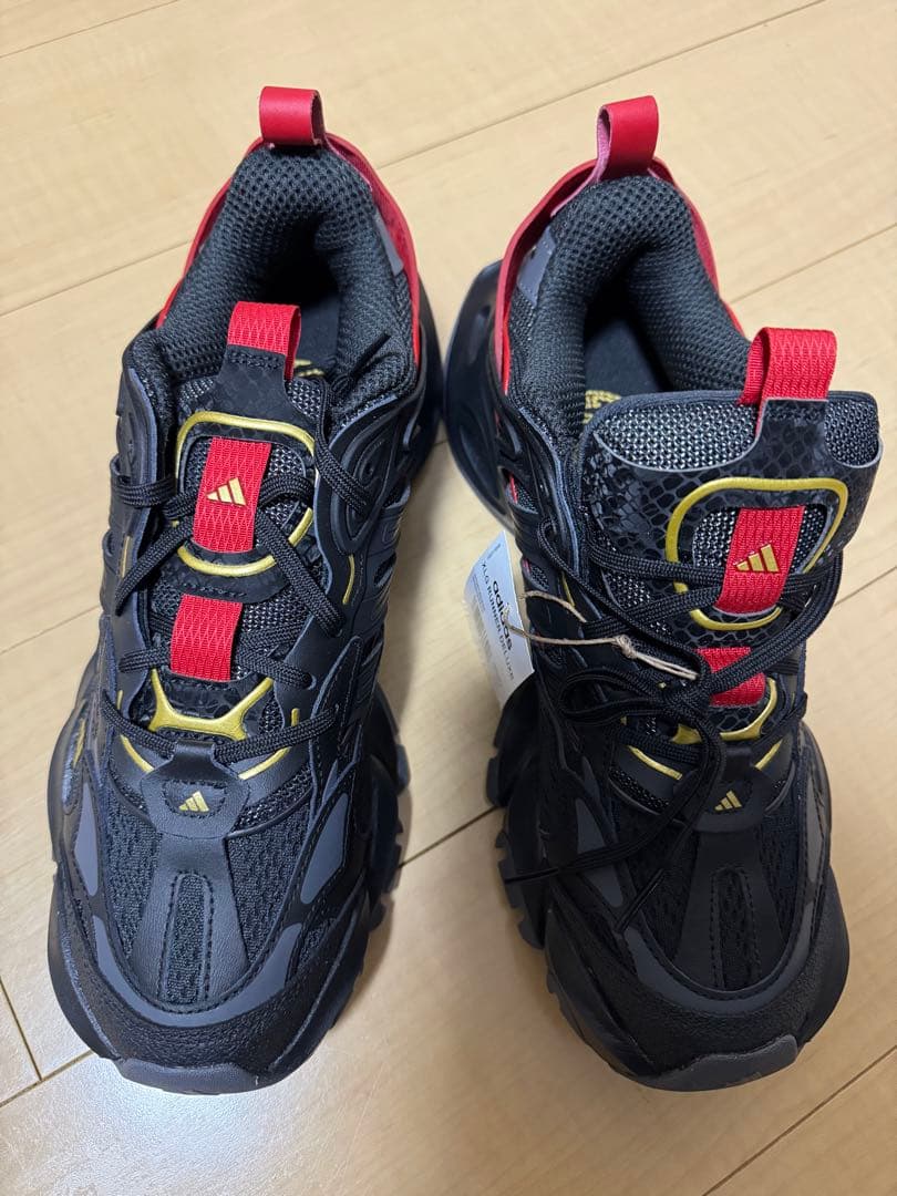 靴 adidas XLG Runner Deluxe Black