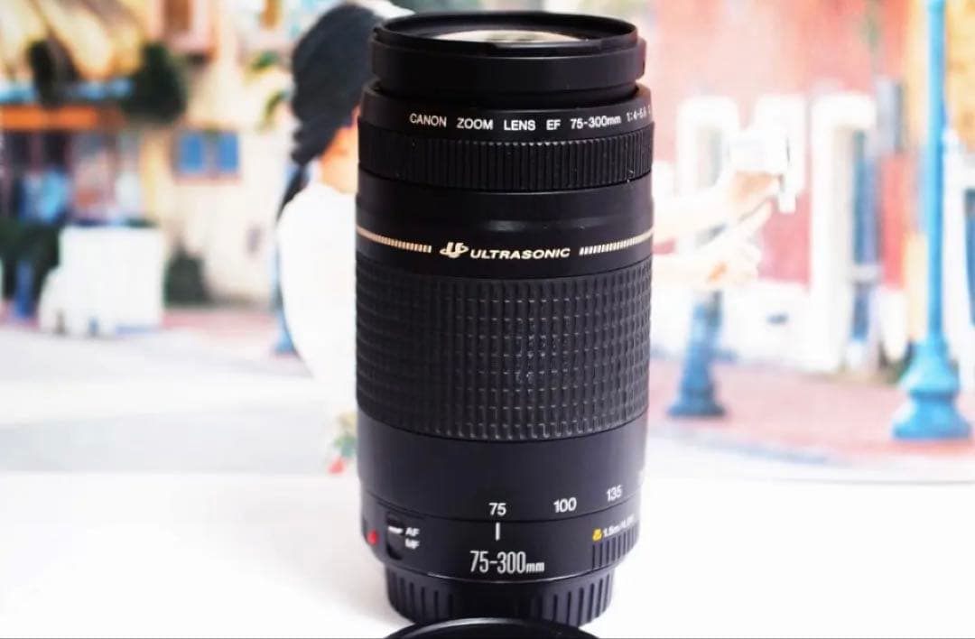 ❤️美品❤️300mm超望遠レンズ❤️ CANON EF 75-300mm