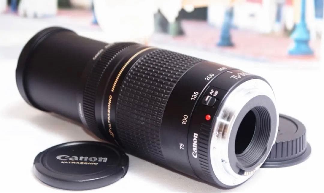 ❤️美品❤️300mm超望遠レンズ❤️ CANON EF 75-300mm