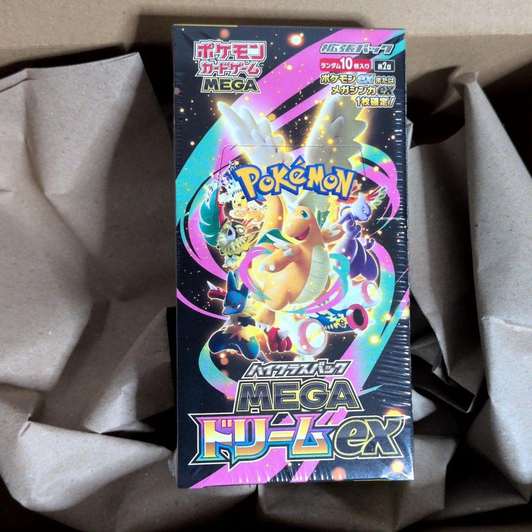 ポケモンカード ポケカ MEGAドリームex box シュリンク付き