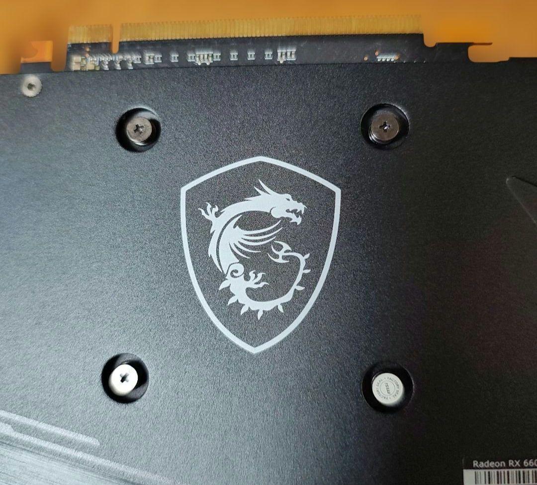 MSI Radeon RX 6600 XT GAMING X 8G 正常動作品