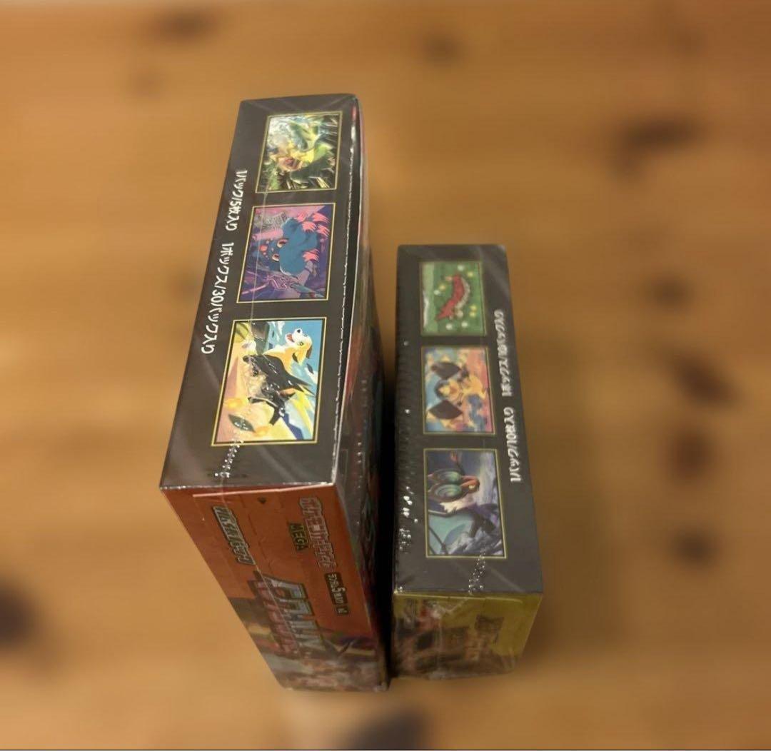 ポケモンカードMEGAドリームex インフェルノX 各1BOX シュリンク付