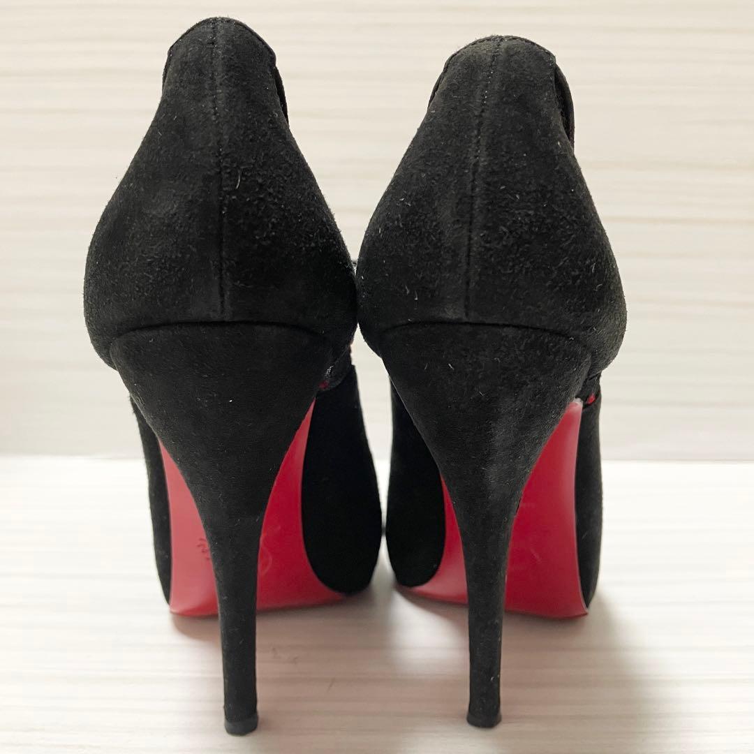 Christian Louboutin　パンプス　レース　23.0㎝　ブラック